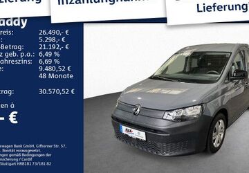 VW Caddy 23.200 km 26.490 &euro; Offenbach 63069