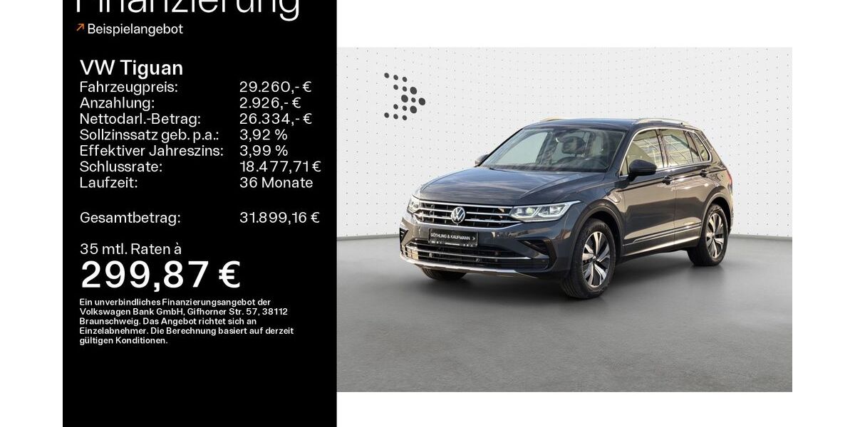 VW Tiguan 56.402 km 26.980 &euro; Hofheim 65719