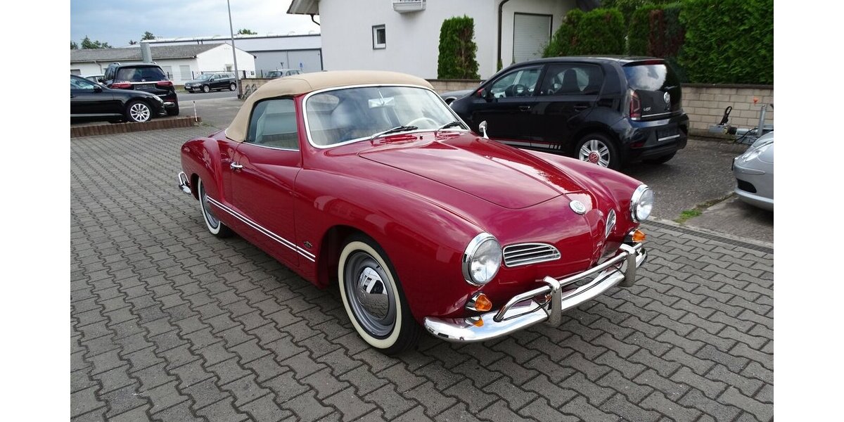 VW Karmann Ghia Cabrio vollständig restauriert 1.200 km 63.990 &euro; Rodgau 63110