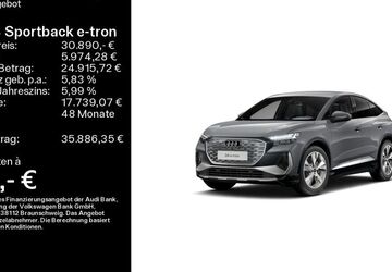 Audi Q4 e-tron 54.189 km 30.890 &euro; Bad Nauheim 61231