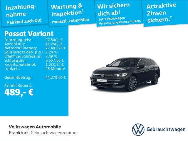 VW Passat Variant 59.588 km 37.500 &euro; Frankfurt 60326