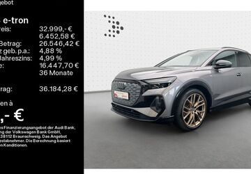 Audi Q4 e-tron 54.576 km 29.699 &euro; Hofheim 65719