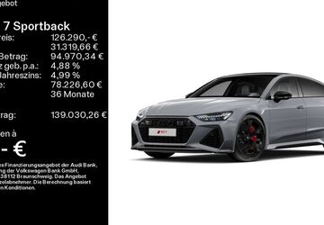 Audi RS7 13.478 km 126.290 &euro; Hofheim 65719