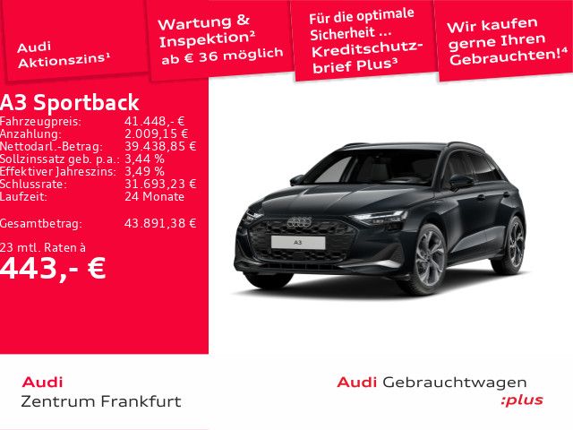 Audi A3 6.054 km 41.448 &euro; Frankfurt am Main 60314