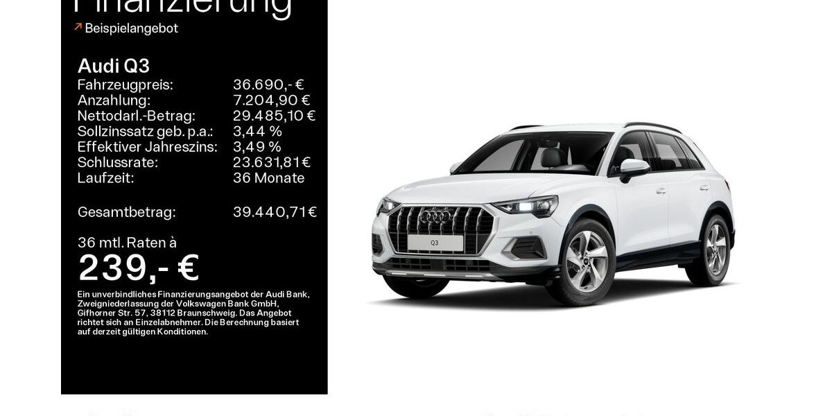 Audi Q3 19.322 km 36.680 &euro; Hofheim 65719