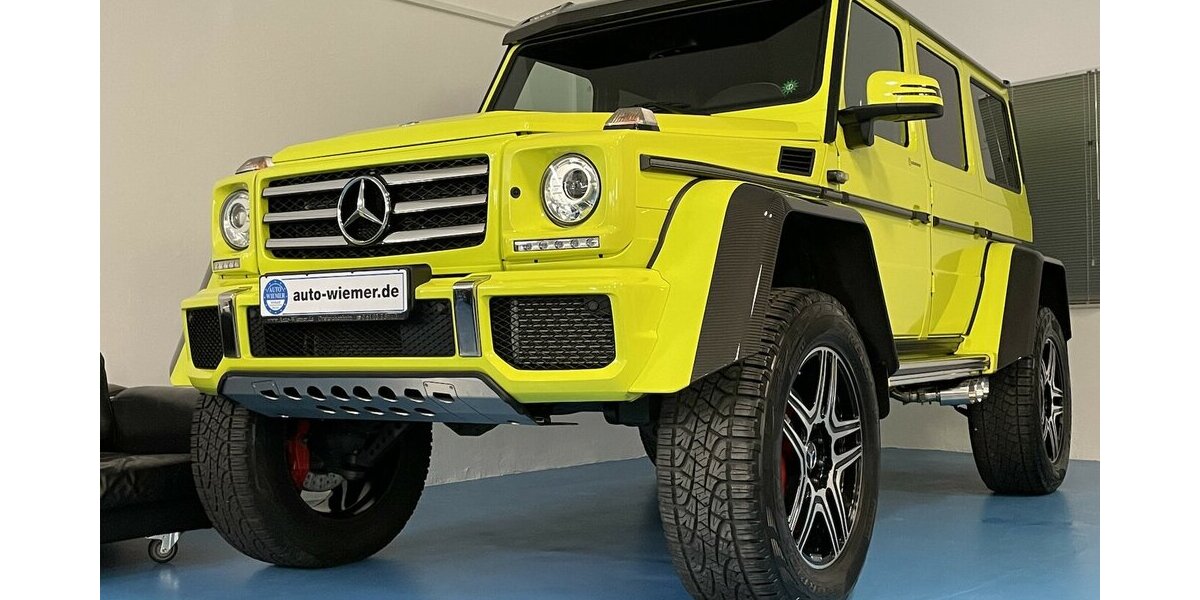 Mercedes-Benz G 500 4x4² Deutsch/1 Vorb./Scheckheft/unfallfrei 23.200 km 166.600 &euro; Dreieich 63303