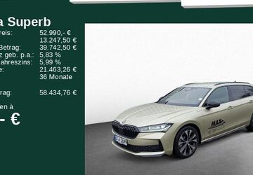 Skoda Superb 3.900 km 52.990 &euro; Rödermark 63322