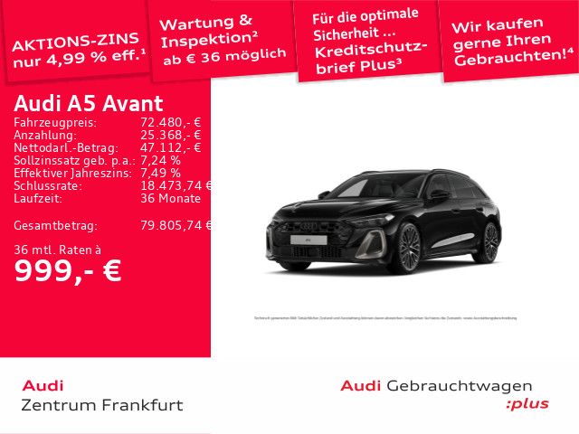 Audi A5 9.900 km 72.150 &euro; Frankfurt am Main 60314