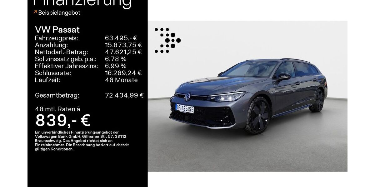 VW Passat 6.900 km 62.995 &euro; Freigericht 63579