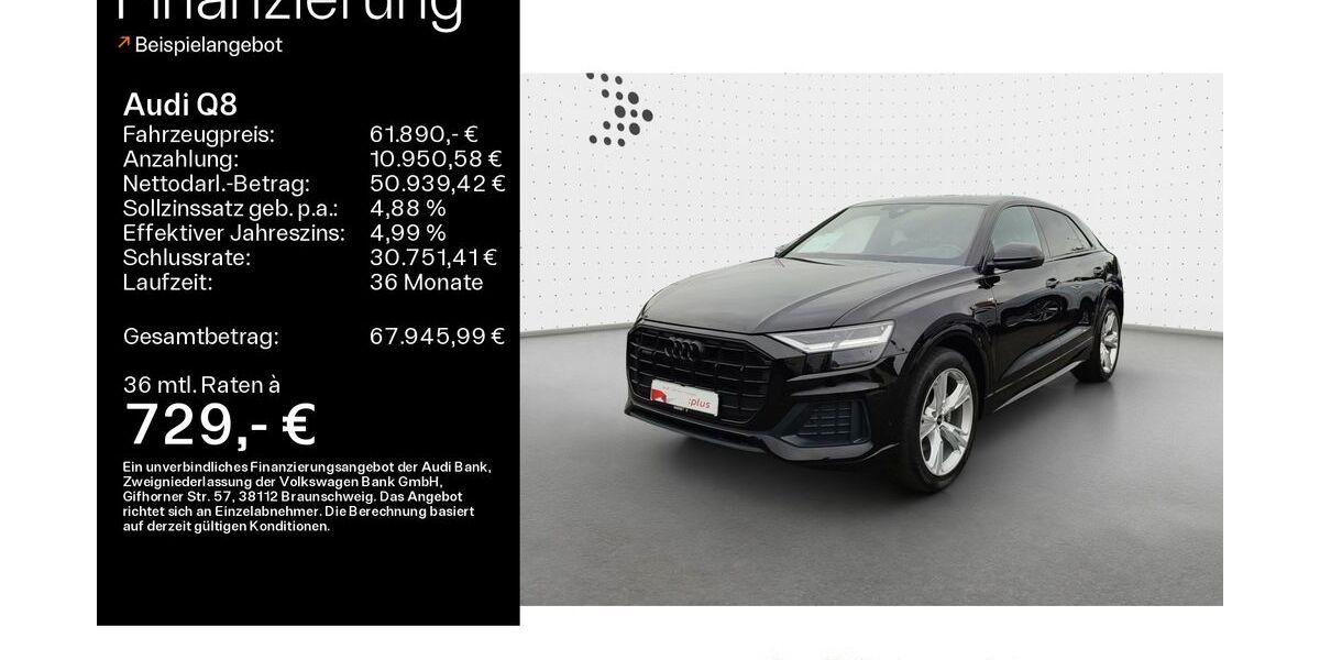 Audi Q8 78.809 km 55.480 &euro; Bad Nauheim 61231