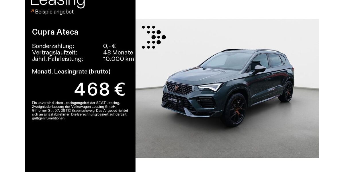 Cupra Ateca 8.500 km 43.900 &euro; Hofheim-Diedenbergen 65719