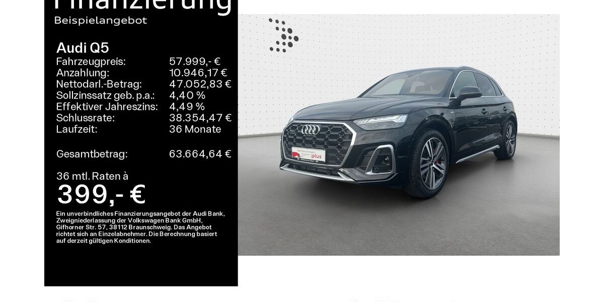 Audi Q5 4.800 km 55.999 &euro; Hanau 63452
