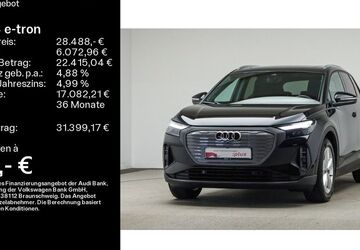 Audi Q4 e-tron 75.600 km 27.888 &euro; Mühlheim 63165