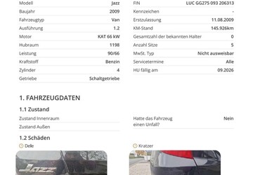 Honda Jazz 146.000 km 4.800 &euro; Rodgau 63110