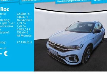 VW T-Roc 27.399 km 22.650 &euro; Neu-Isenburg 63263