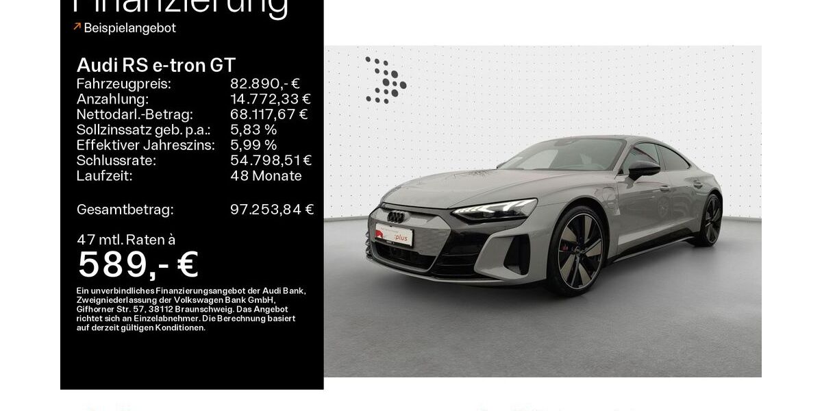 Audi RS e-tron GT 18.574 km 76.890 &euro; Oberursel 61440