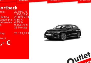 Audi A3 88.398 km 21.850 &euro; Frankfurt am Main 60314