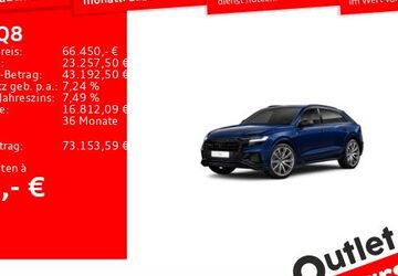 Audi Q8 107.602 km 66.450 &euro; Frankfurt am Main 60314