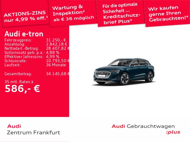 Audi e-tron 83.583 km 30.750 &euro; Frankfurt am Main 60326