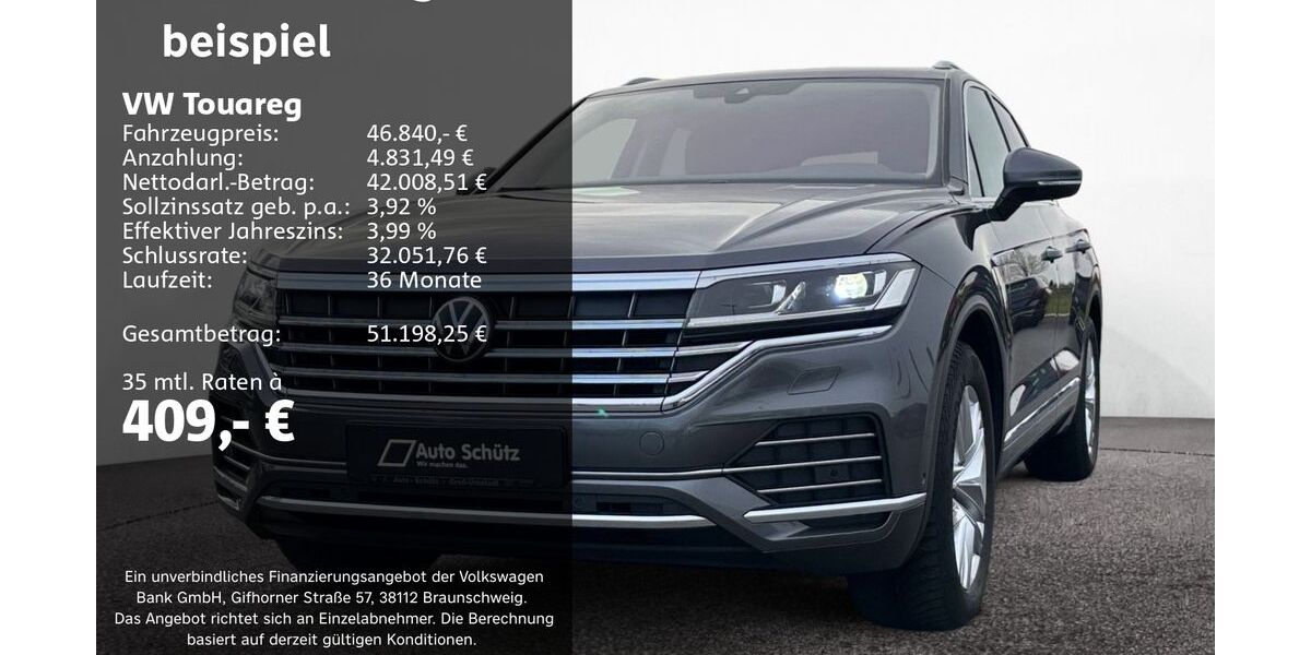 VW Touareg 52.243 km 43.780 &euro; Groß-Umstadt 64823