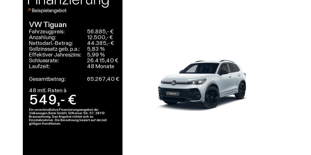 VW Tiguan 4.900 km 55.885 &euro; Mühlheim 63165