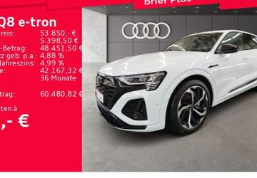 Audi Q8 e-tron 41.187 km 51.850 &euro; Frankfurt am Main 60314
