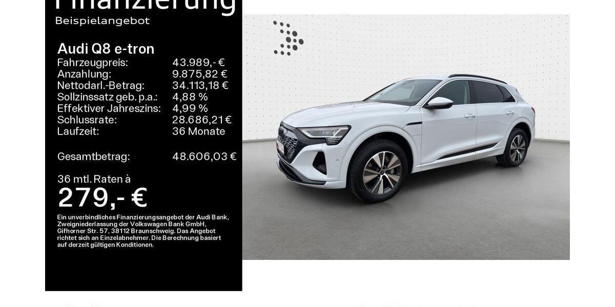 Audi Q8 e-tron 22.600 km 41.769 &euro; Hanau 63452