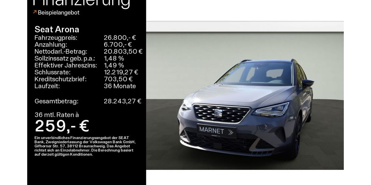 Seat Arona 5.000 km 26.800 &euro; Königstein/Ts. 61462
