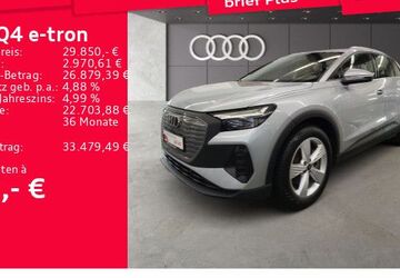 Audi Q4 e-tron 43.197 km 29.850 &euro; Frankfurt am Main 60314