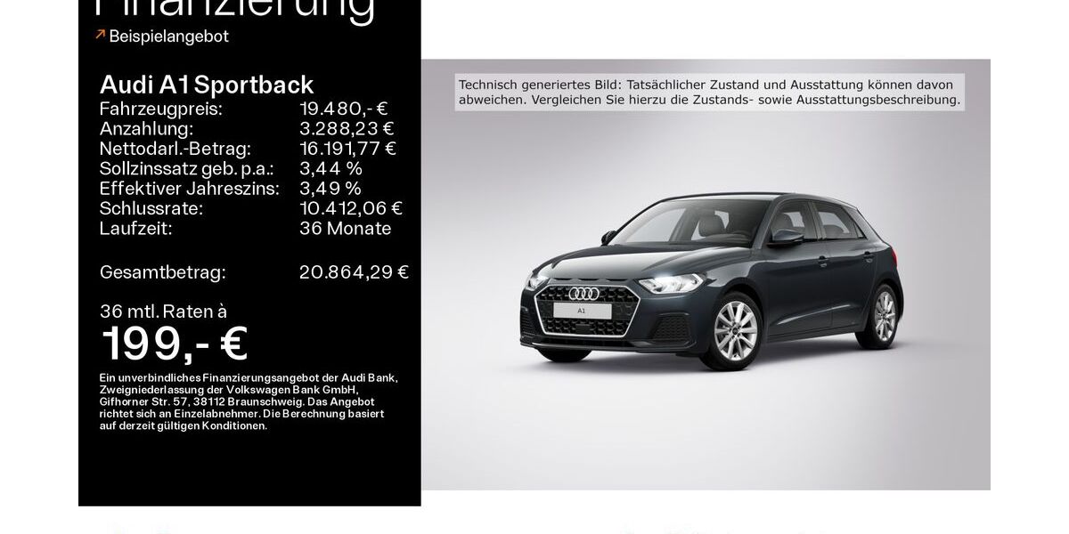 Audi A1 26.704 km 18.999 &euro; Hofheim 65719
