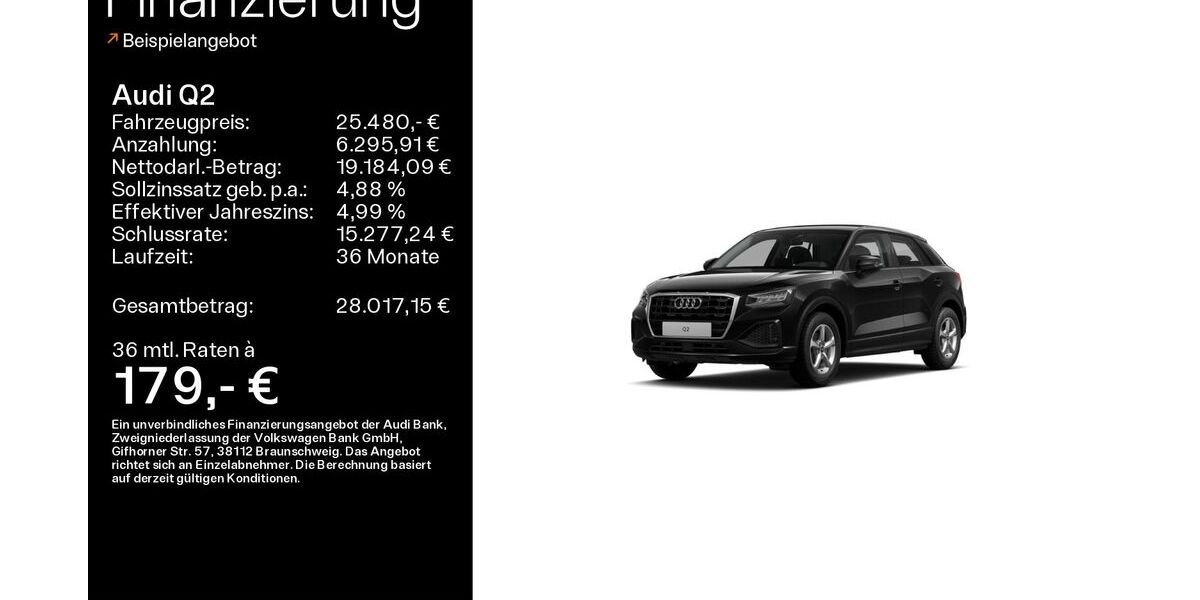 Audi Q2 15.152 km 25.480 &euro; Oberursel 61440