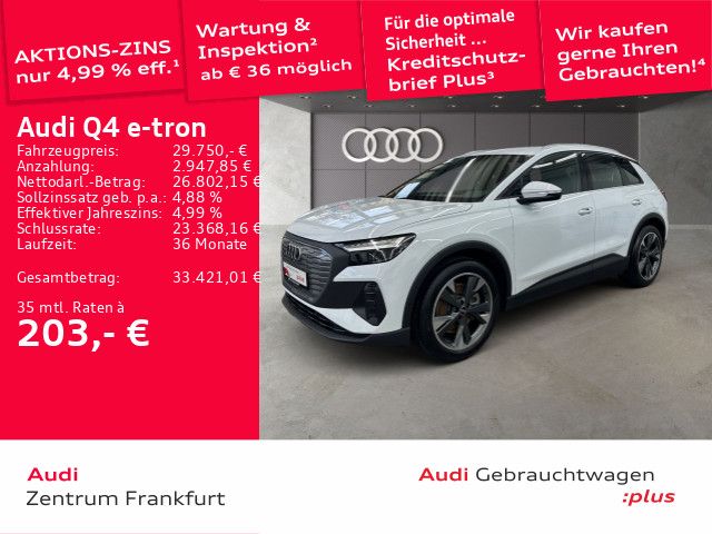 Audi Q4 e-tron 48.337 km 29.750 &euro; Frankfurt am Main 60314