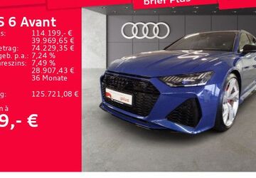 Audi RS6 12.322 km 113.850 &euro; Frankfurt am Main 60314