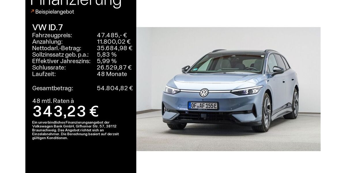 VW ID.7 26.000 km 47.225 &euro; Mühlheim 63165
