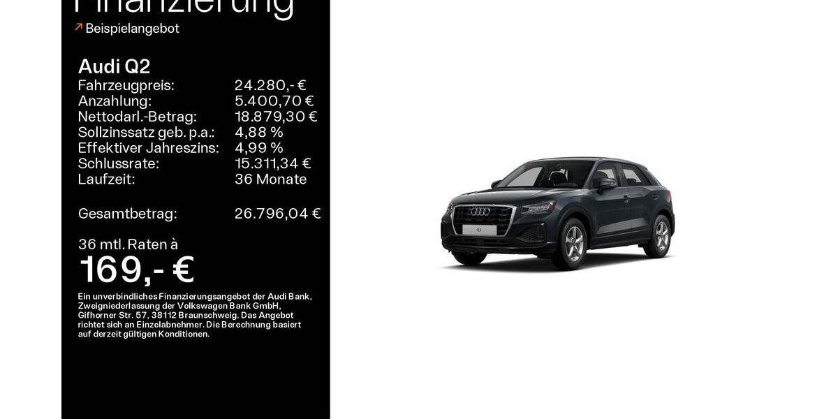 Audi Q2 18.000 km 24.280 &euro; Oberursel 61440