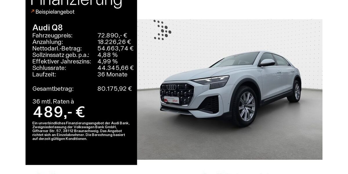 Audi Q8 13.879 km 71.890 &euro; Oberursel 61440