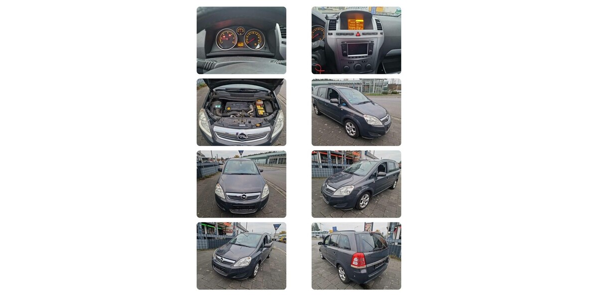 Opel Zafira 182.609 km 4.500 &euro; Rodgau 63110