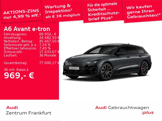 Audi A6 e-tron 17.297 km 69.850 &euro; Frankfurt am Main 60314