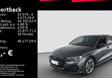 Audi A3 4.800 km 43.559 &euro; Offenbach am Main 63071