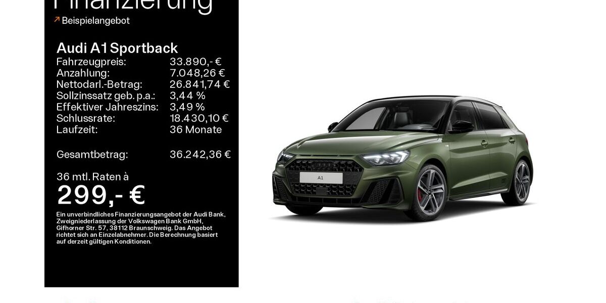 Audi A1 8.611 km 32.980 &euro; Hofheim 65719
