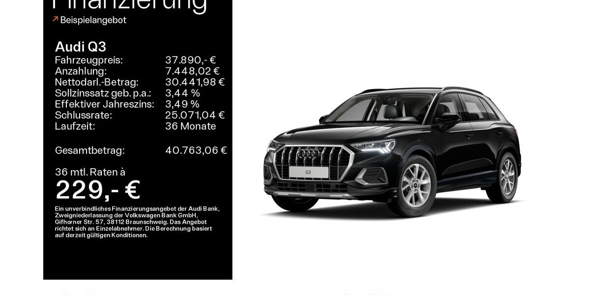 Audi Q3 24.192 km 37.880 &euro; Oberursel 61440