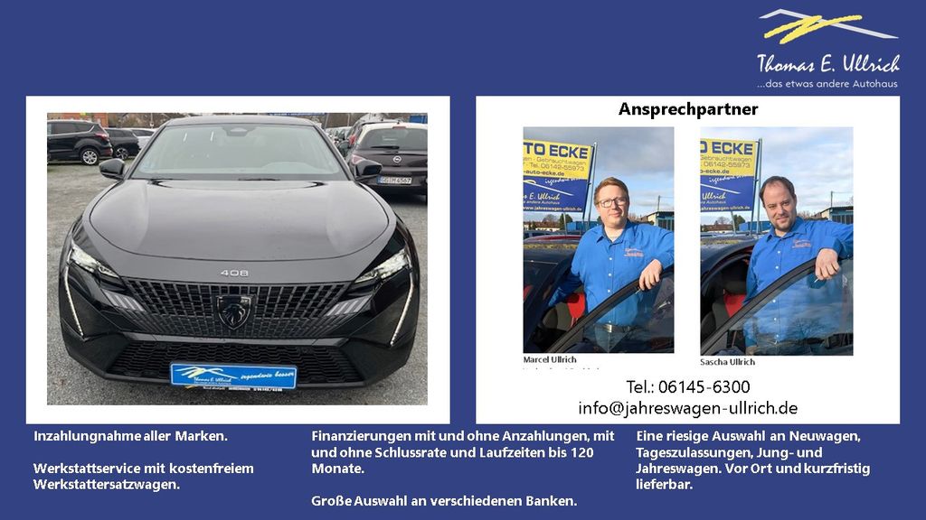 Peugeot 408 11.700 km 31.295 &euro; Rüsselsheim 65428