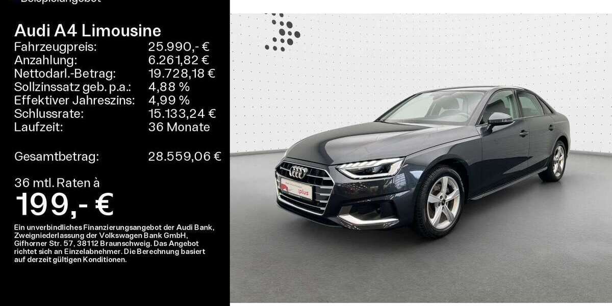 Audi A4 32.108 km 25.990 &euro; Hofheim 65719