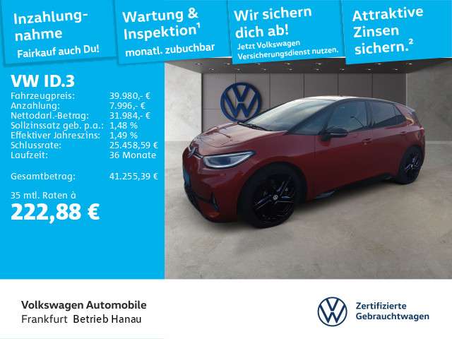 VW ID.3 12.383 km 39.980 &euro; Hanau 63452