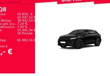 Audi Q8 98.359 km 59.850 &euro; Frankfurt am Main 60326