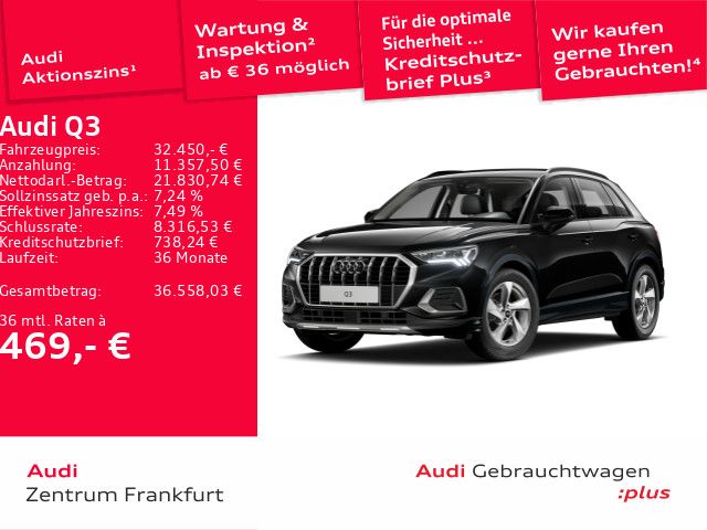 Audi Q3 24.237 km 42.450 &euro; Frankfurt am Main 60314