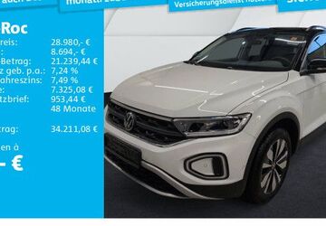 VW T-Roc 25.481 km 28.480 &euro; Neu-Isenburg 63263