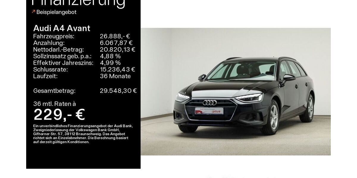 Audi A4 46.100 km 26.488 &euro; Mühlheim 63165