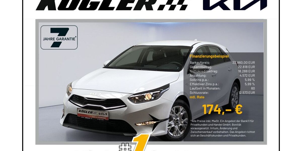 Kia ceed / Ceed 2.500 km 22.860 &euro; Rosbach | Frankfurt Nord 61191