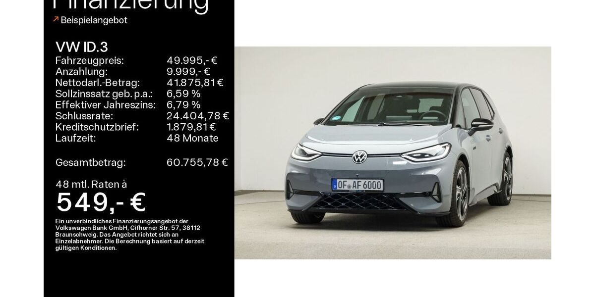 VW ID.3 14.000 km 47.495 &euro; Mühlheim 63165